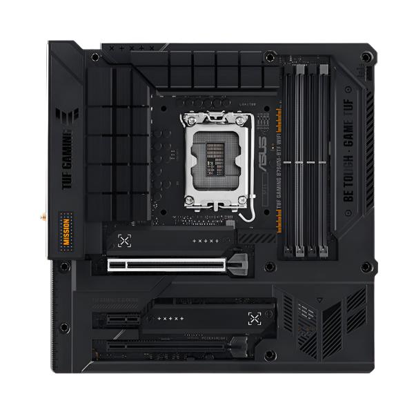 TARJETA MADRE ASUS TUF GAMING B760M-BTF WIFI LGA1700 MICRO-ATX DDR5 90MB1G51-M0AAY0 NEGRO