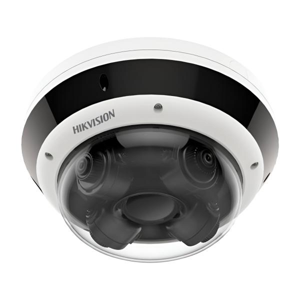 C&Aacute;MARA DE SEGURIDAD MULTISENSOR HIKVISION DS-2CD6D54G2-IZHS 2.8-8MM 4-5 MP CUSENSE CON 4 LENTES ALCANCE IR HASTA 30 M AUDIO BIDIRECCIONAL