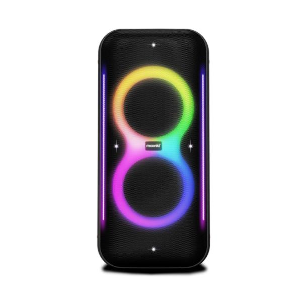 PARLANTE RGB MOONKI BOSSA MAX MW-PB320 100W BLUETOOTH NEGRO