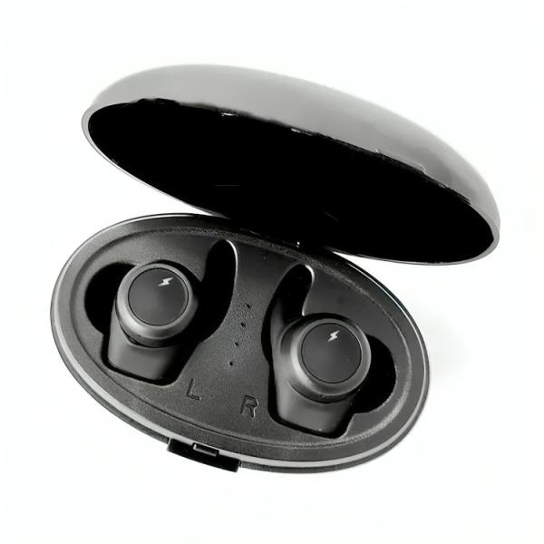 AUDIFONO MOONKI TWS EARBUD INAL&Aacute;MBRICO BLUETOOTH MA-TWS66 NEGRO