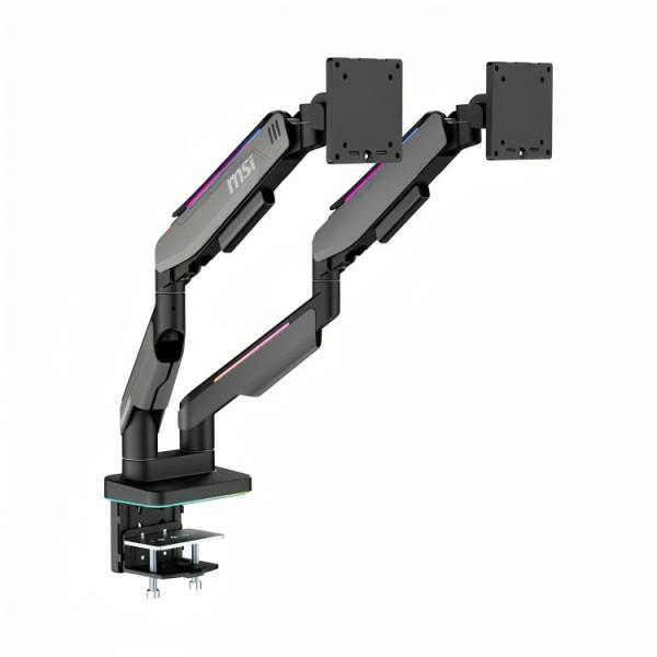 SOPORTE DOBLE PARA MONITOR MSI MPG MT201DR RGB GRIS 306-3BA9510-LAX