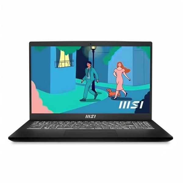 LAPTOP MSI MODERN 15 B7M-426 15.6" RYZEN 5 7530U 16GB 512GB SSD SIN SISTEMA OPERATIVO ESPA&Ntilde;OL NEGRO 9S7-15HK12-426
