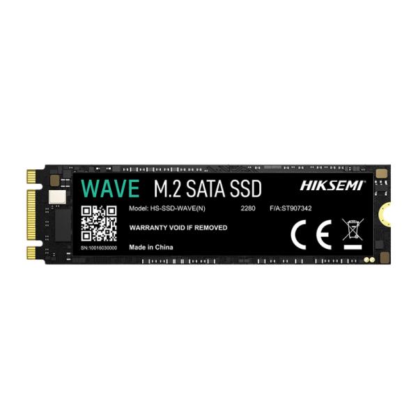 HD INTERNO SOLIDO 256GB HIKSEMI WAVE(N) M.2 2280 SATA III 560MB/S / 480MB/S HS-SSD-WAVE(N) 256G NEGRO