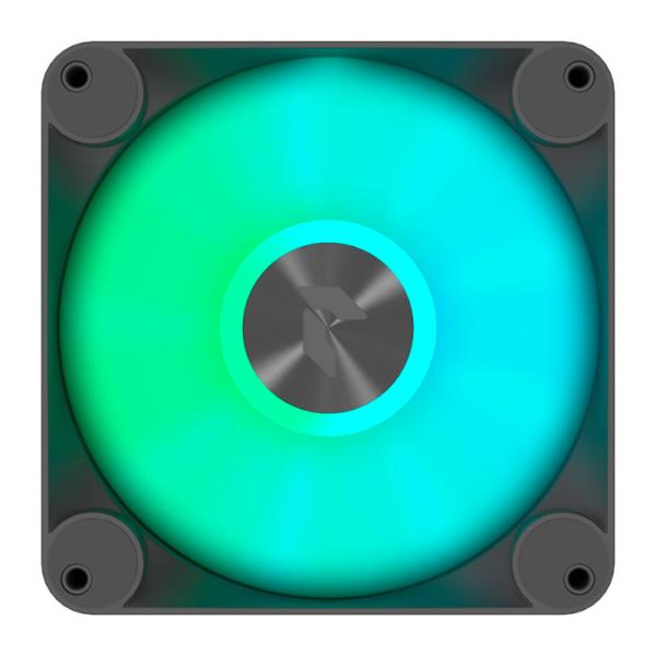 ABANICO APNX FP1-120 PWM ARGB BK 1X12CM CON LUCES LED APF3-PF11217.11 NEGRO