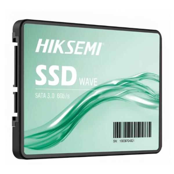 HD INTERNO SÓLIDO 128GB HIKSEMI WAVE(S) 2.5 PULG SATA III 460MB/S / 370MB/S HS-SSD-WAVE(S) 128G NEGRO