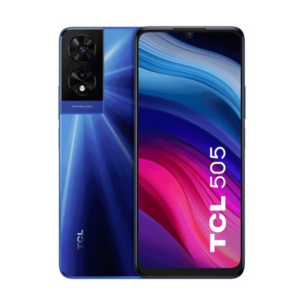CELULAR TCL 505S 4+10GB 256GB DUAL SIM BLUE TCL-T509-2S-B + REGALIA AUDIFONOS TCL A125