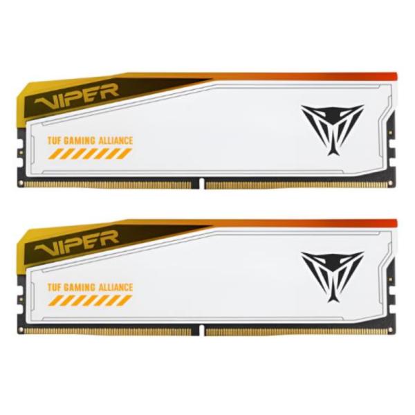 MEMORIA RAM PC 48GB PATRIOT VIPER ELITE 5 TUF RGB DDR5 6600MHz CL34 1.4V RGB PVER548G66C34KT BLANCO