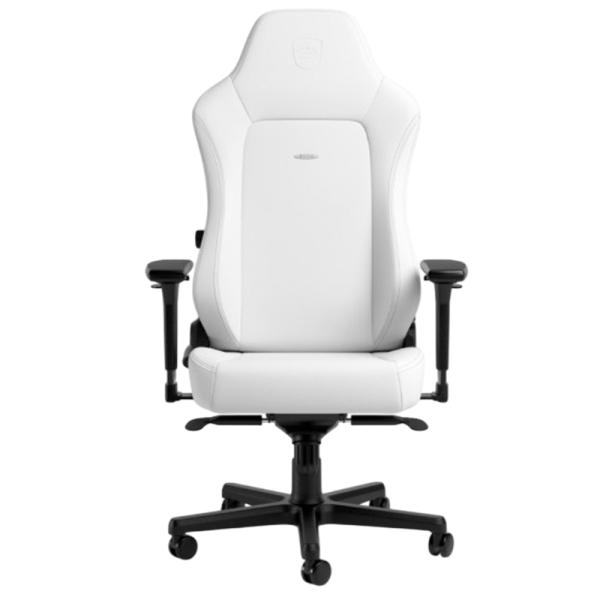 SILLA GAMING ERGONÓMICA NOBLECHAIRS HERO CUERO SINTÉTICO NBL-HRO-PU-WED BLANCO