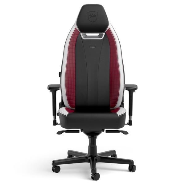 SILLA GAMING ERGONÓMICA NOBLECHAIRS LEGEND CUERO SINTÉTICO NBL-LGD-GER-BWR NEGRO/ROJO/BLANCO