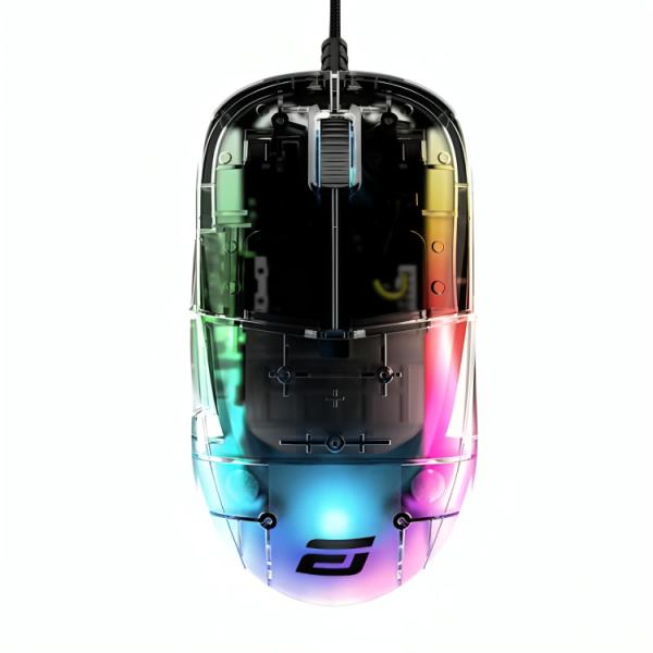 MOUSE GAMING RGB ENDGAME GEAR XM1 ALÁMBRICO DARK REFLEX 19000 DPI PGW-EG-MOU-014 NEGRO
