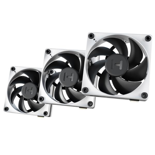 ABANICO HYTE THICC FP12 3X12CM FAN-HYTE-FP12-BW-3 NEGRO / BLANCO