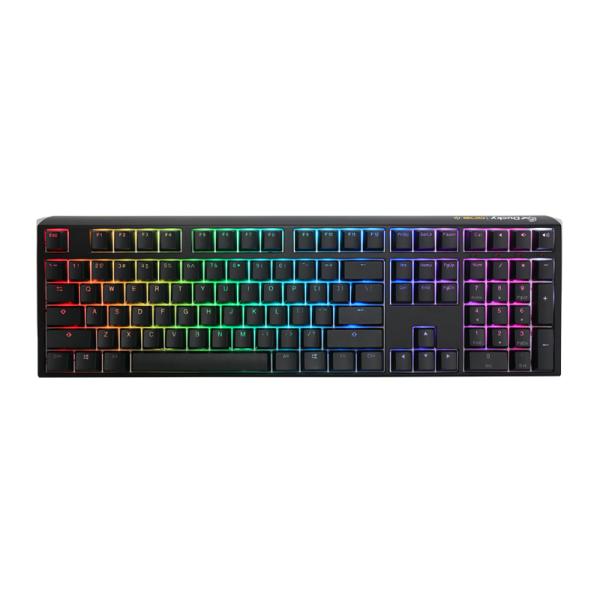 TECLADO GAMING RGB DUCKY ONE 3 MEC&Aacute;NICO USB-C ESPA&Ntilde;OL SWITCH AZUL DKON2108ST-CESPDCLAWSC1 NEGRO