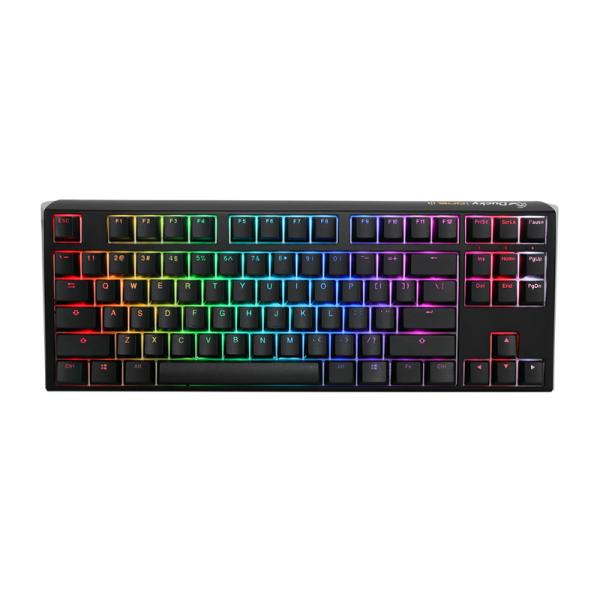 TECLADO GAMING RGB DUCKY ONE 3 TKL MECANICO USB-C ESPAÑOL SWITCH ROJO DKON2187ST-RESPDCLAWSC1 NEGRO