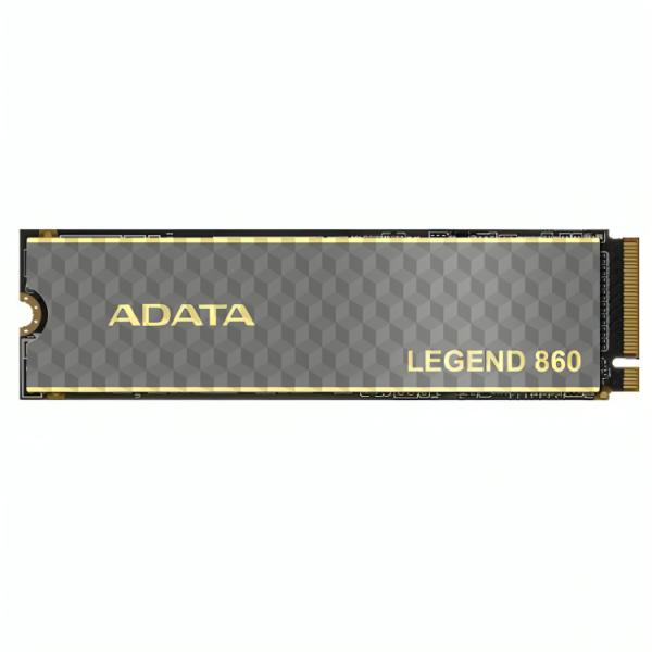 HD INTERNO SOLIDO 2TB ADATA LEGEND 860 M.2 2280 PCIE GEN4 X4 6000MB/S / 5000MB/S SLEG-860-2000GCS NEGRO