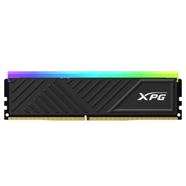 MEMORIA RAM PC 8GB ADATA XPG SPECTRIX D35G RGB DDR4 3600MHZ CL18 1.35V AX4U36008G18I-SBKD35G NEGRO