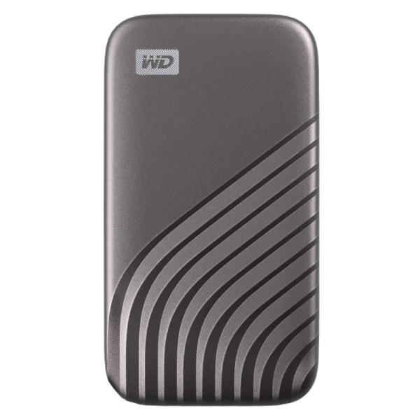 HD SOLIDO EXTERNO 2TB WESTERN DIGITAL MY PASSPORT SSD USB 3.2 GEN 2 TIPO C 1050 MB/S 1000 MB/S WDBAGF0020BGY-WESN GRIS