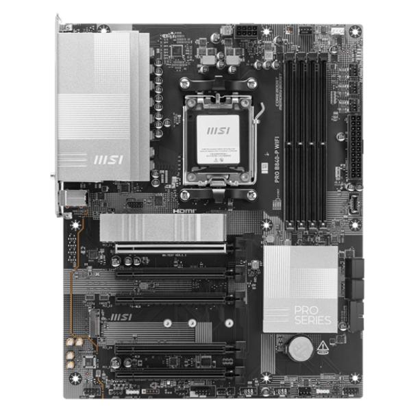 TARJETA MADRE MSI PRO B840-P WIFI AM5 ATX DDR5 911-7E57-001 NEGRO / BLANCO NEGRO / BLANCO