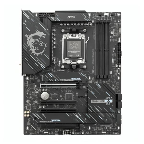 TARJETA MADRE MSI X870 GAMING PLUS WIFI AM5 ATX DDR5 911-7E47-005 NEGRO