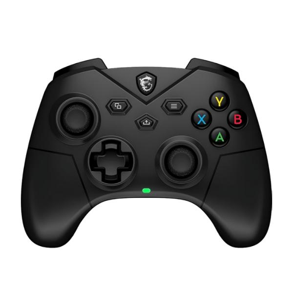 GAME PAD MSI FORCE GC300 W WINDOWS 10 Y ANDROID 8 EN ADELANTE  INALAMBRICO BLUETOOTH Y USB-C S10-43G0190-EC4 NEGRO