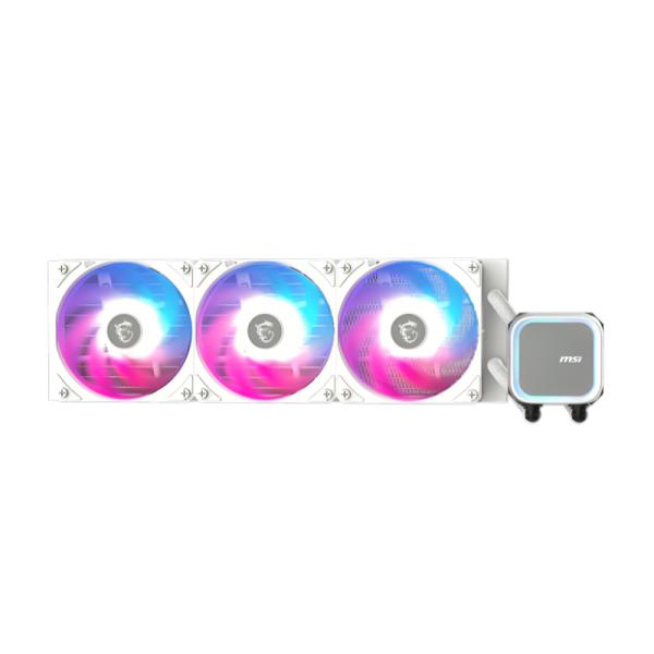 ENFRIAMIENTO L&Iacute;QUIDO RGB MSI MAG CORELIQUID A13 360 WHITE AIO 360MM 306-7ZWDA21-L80 BLANCO