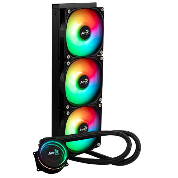 ENFRIAMIENTO LIQUIDO RGB AEROCOOL OASIS L360 BK AIO 360MM ACLA-OA36117.11 NEGRO