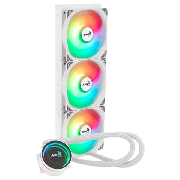 ENFRIAMIENTO LIQUIDO RGB AEROCOOL OASIS L360 WH AIO 360MM 360MM ACLA-OA36117.21 BLANCO