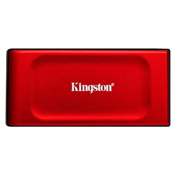 HD SOLIDO EXTERNO 2TB KINGSTON XS1000R USB 3.2 GEN 2 TIPO C 1050 MB/S 1000 MB/S SXS1000R/2000G ROJO
