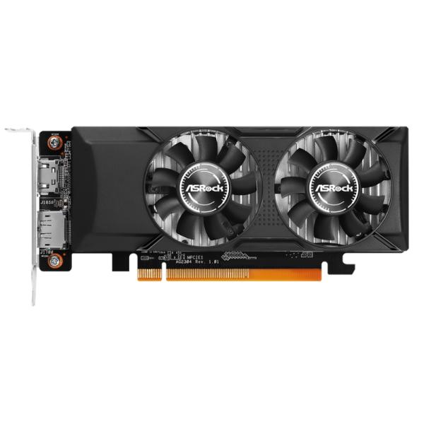 TARJETA DE VIDEO ASROCK RADEON RX 550 LOW PROFILE 4GB GDDR5 1100 MHZ VG-RX550 LP 4G NEGRO