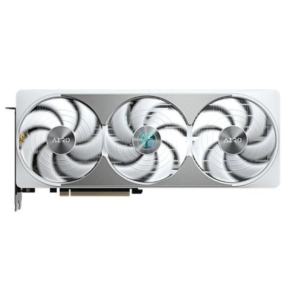 TARJETA DE VIDEO GIGABYTE GEFORCE RTX 5080 AERO OC SFF 16G 16GB GDDR7 2730 MHZ GV-N5080AERO OC-16GD BLANCO