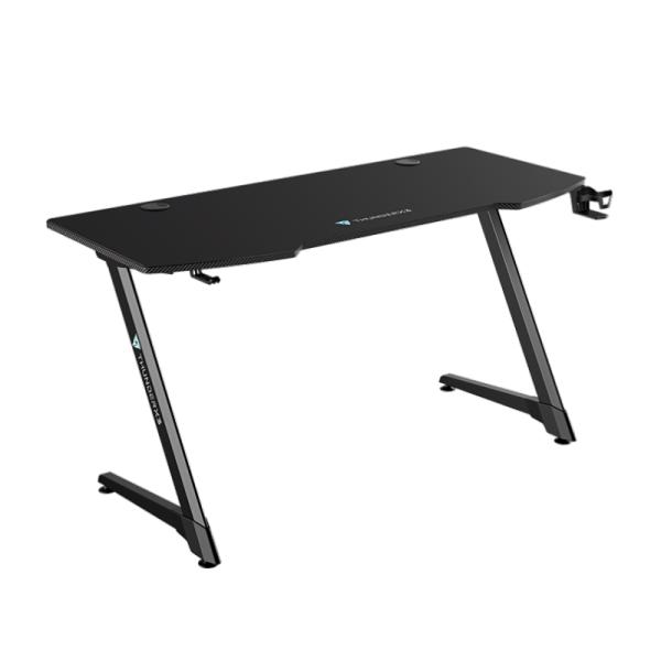 ESCRITORIO GAMER THUNDERX3 ED5 HEX V2 CON SOPORTE PARA HEADSET Y PORTAVASOS TEGD-5028011.11-AF NEGRO