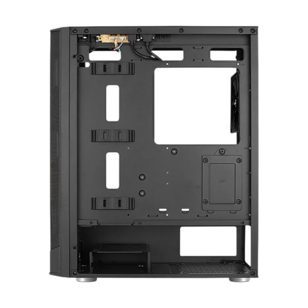 CASE FRGB AEROCOOL PRISM-G-BK-V2 MID TOWER VENTILADORES 4 DE 120MM CON VIDRIO VIDRIO LATERAL Y FRONTAL ACCM-PB29043.11 NEGRO
