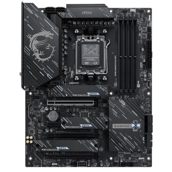 TARJETA MADRE MSI X870E GAMING PLUS WIFI AM5 ATX DDR5 WIFI7 911-7E70-001