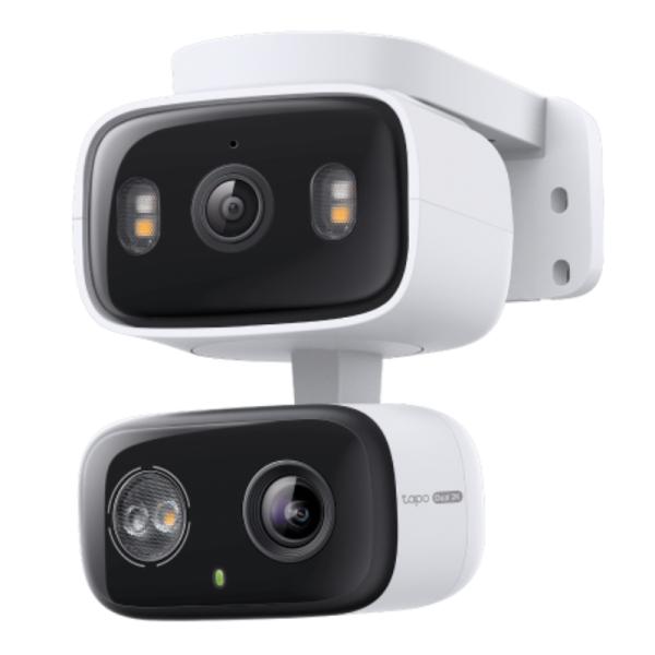 CAMARAS DOMO DUAL PAN/TILT TP LINK TAPO C246D(EU) 2K CMOS STARLIGHT 2.8 MM + 6 MM 12 M AUDIO BIDIRECCIONAL BLANCO