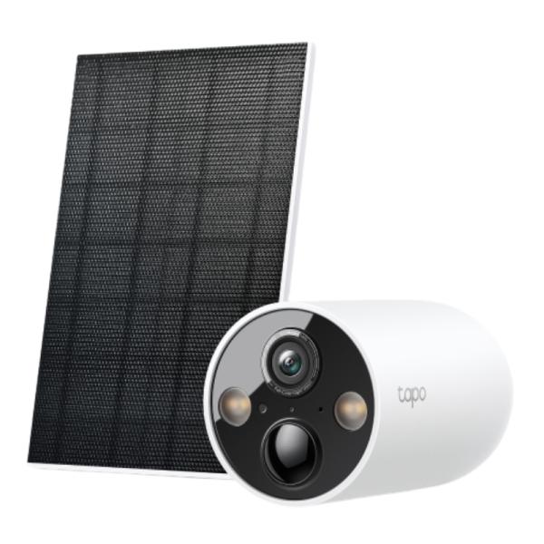 CAMARA TP LINK TAPO C425 KIT(EU) 2K CMOS STARLIGHT 2.1 MM 15 M AUDIO BIDIRECCIONAL CON PANEL SOLAR BLANCO