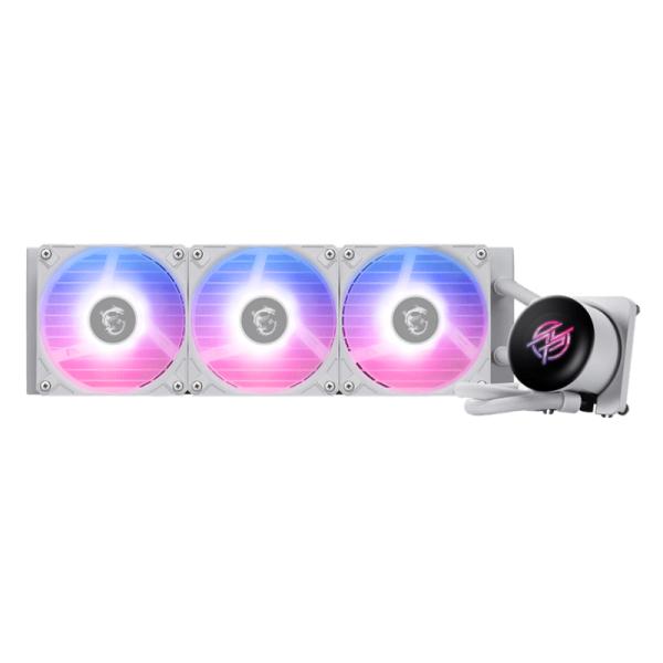ENFRIAMIENTO LIQUIDO RGB MSI MPG CORELIQUID P13 360 WHITE AIO 360MM LGA 1700 / 1851 / AM5 / AM4 306-7ZWGA21-L80 BLANCO