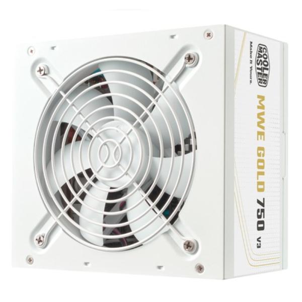 FUENTE DE PODER COOLER MASTER MWE GOLD 750 V3 WH 80 PLUS GOLD NO MODULAR ATX MPE-7506-ACAG-GUS