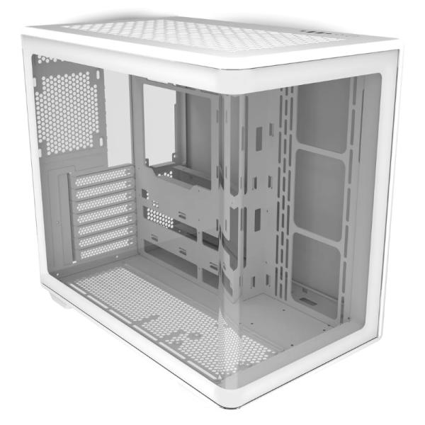 CASE COOLER MASTER ELITE 600 WHITE MID TOWER SIN VENTILACION INCLUIDA CON PANEL FRONTAL Y LATERAL E600-WGNN-S00 BLANCO