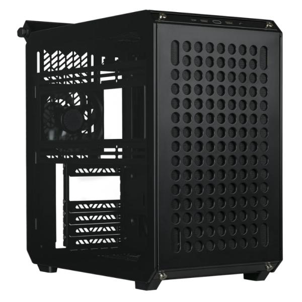 CASE COOLER MASTER QUBE 500 MID TOWER VENTILADOR 1 DE 120MM CON VIDRIO TEMPLADO LATERAL Q500-KGNN-S01 NEGRO