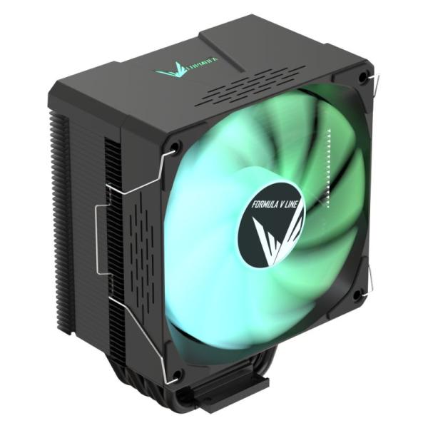 ENFRIAMIENTO DE AIRE ARGB FORMULA V LINE ICE BURG EX ARPW 6P BK LGA2066/AM5 1X120MM 4 PIN PWM 4711401661115 NEGRO