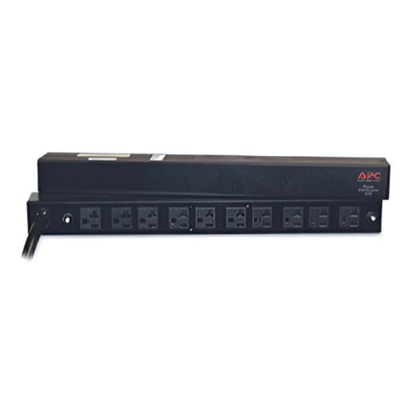 REGLETA APC AP9560 10 TOMAS NEMA 5 20R CABLE DE 12 PIES 120 V NEGRO