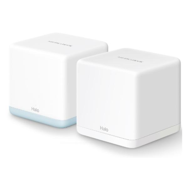 SISTEMA WIFI MERCUSYS HALO H32G(2-PACK) MESH 2.4 GHZ/5 GHZ 1200 MBPS BLANCO