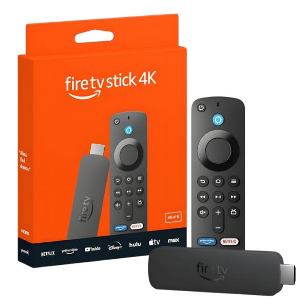 DISPOSITIVO DE TRANSMISIÓN AMAZON FIRE TV STICK 4K GEN 2 (2023) WIFI 6 B0BP9MDCQZ NEGRO