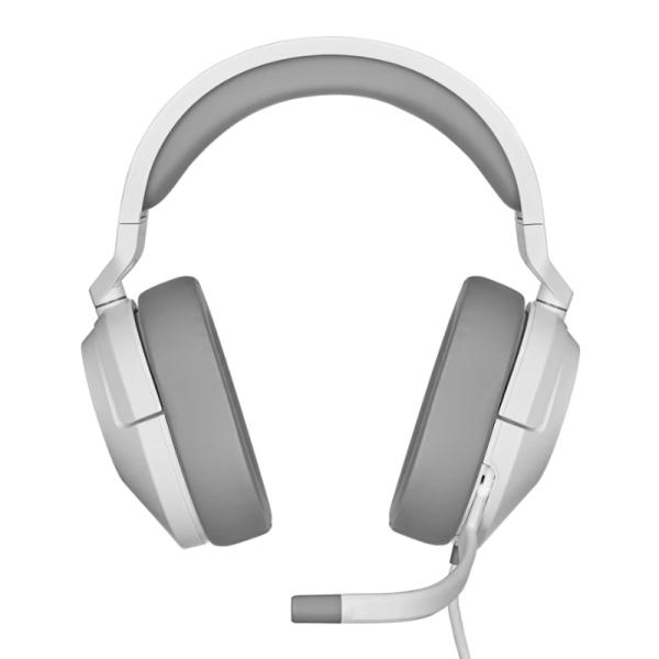 HEADSET CORSAIR HS55 SURROUND ALÁMBRICO 3.5MM CA-9011266-NA BLANCO