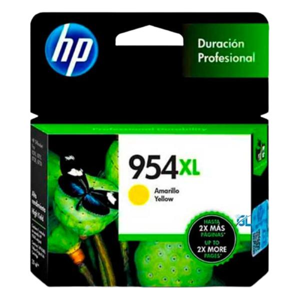 CARTUCHO DE TINTA HP 954XL AMARILLO ORIGINAL INK L0S68AL