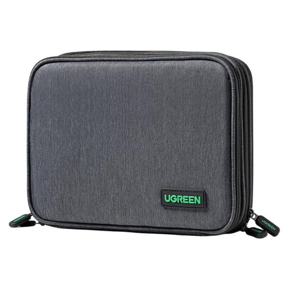 ESTUCHE ORGANIZADOR UGREEN LP139 PARA CABLES 50147 GRIS