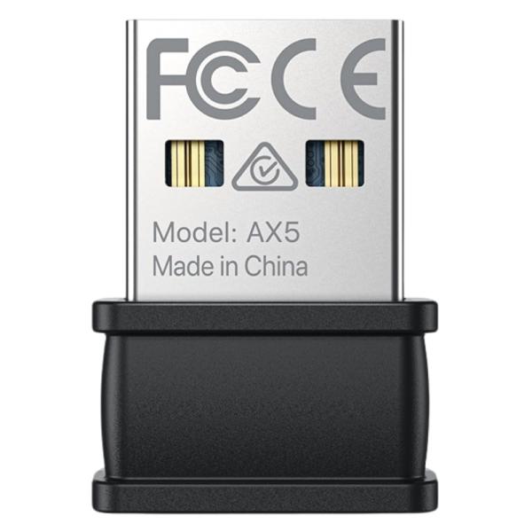 ADAPTADOR INAL&Aacute;MBRICO HIKVISION DS-3WRU3X(0-STD) (E) NANO USB AX300 WIFI 6 317200511 NEGRO