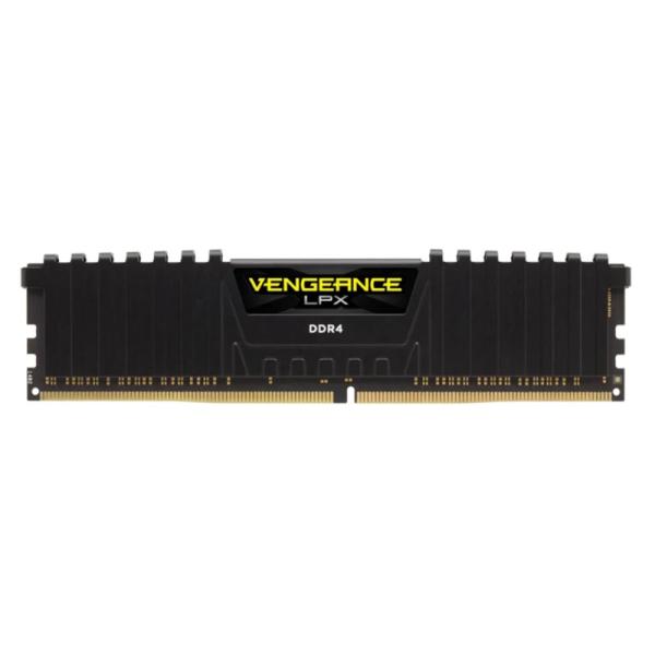 MEMORIA RAM PC 8GB CORSAIR VENGEANCE LPX DDR4 3200 MHZ C16 1.35V CMK8GX4M1E3200C16 NEGRO