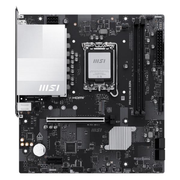 TARJETA MADRE MSI PRO H610M-A DDR4 LGA 1700 MICRO ATX 2.5G LAN 911-7E31-002 NEGRO