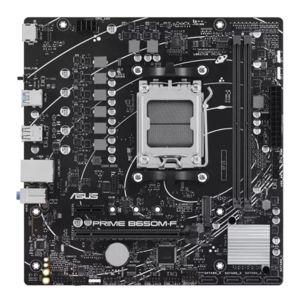TARJETA MADRE ASUS PRIME B650M-F AM5 MICRO-ATX DDR5 90MB1HK0-M0EAY0 NEGRO
