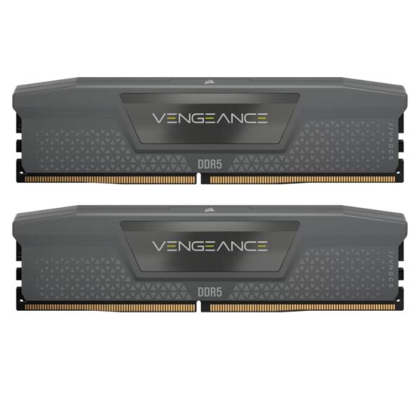 MEMORIA RAM PC 64GB (2X32GB) CORSAIR VENGEANCE DDR5 5600MHZ CL40 1.25V CMK64GX5M2D5600Z40 GRIS